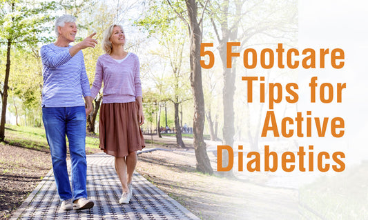 5 Footcare Tips for Active Diabetics