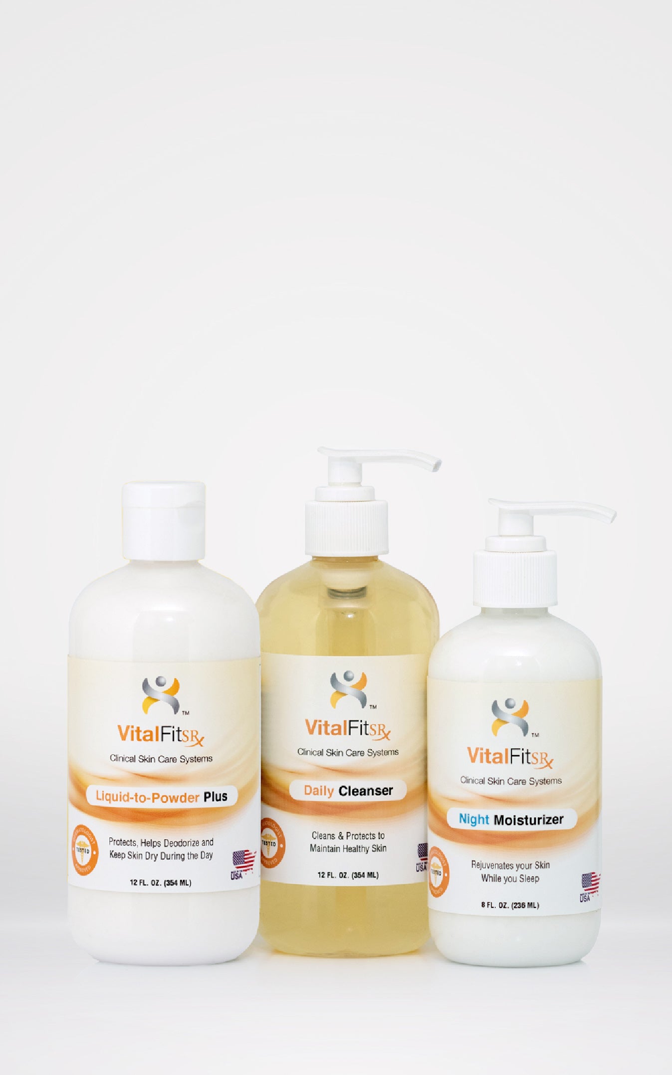3 Piece VitalKit™ Skin Care System - Liquid Powder Plus (for Limb Loss)